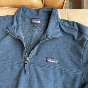 Patagonia women’s organic cotton quarter zip sweatshirt